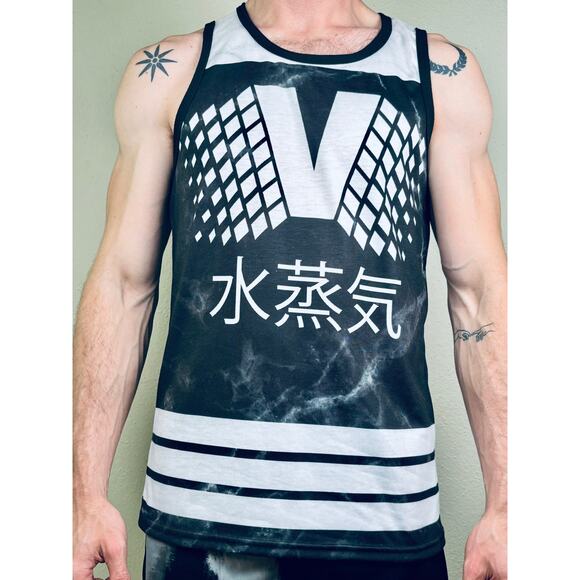 Vapor95 "Water Vapor" Japanese Vaporwave Style Made in Cali Size Small - Picture 1 of 3